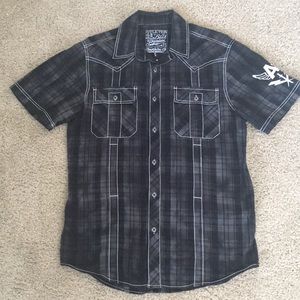 Pre-loved Affliction Black Premium men’s shirt